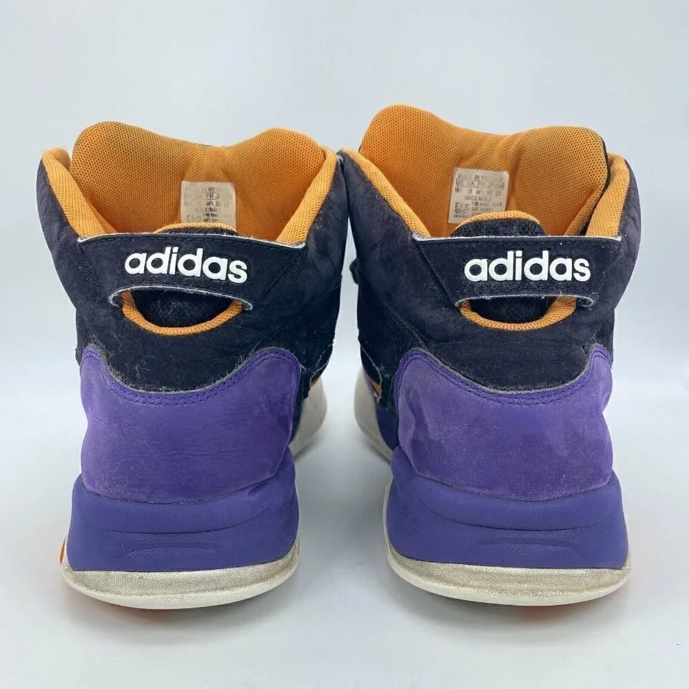 Adidas Streetball 1.5 Men Size 10.5 Lace Up Purple Black Athletic Shoes G99871